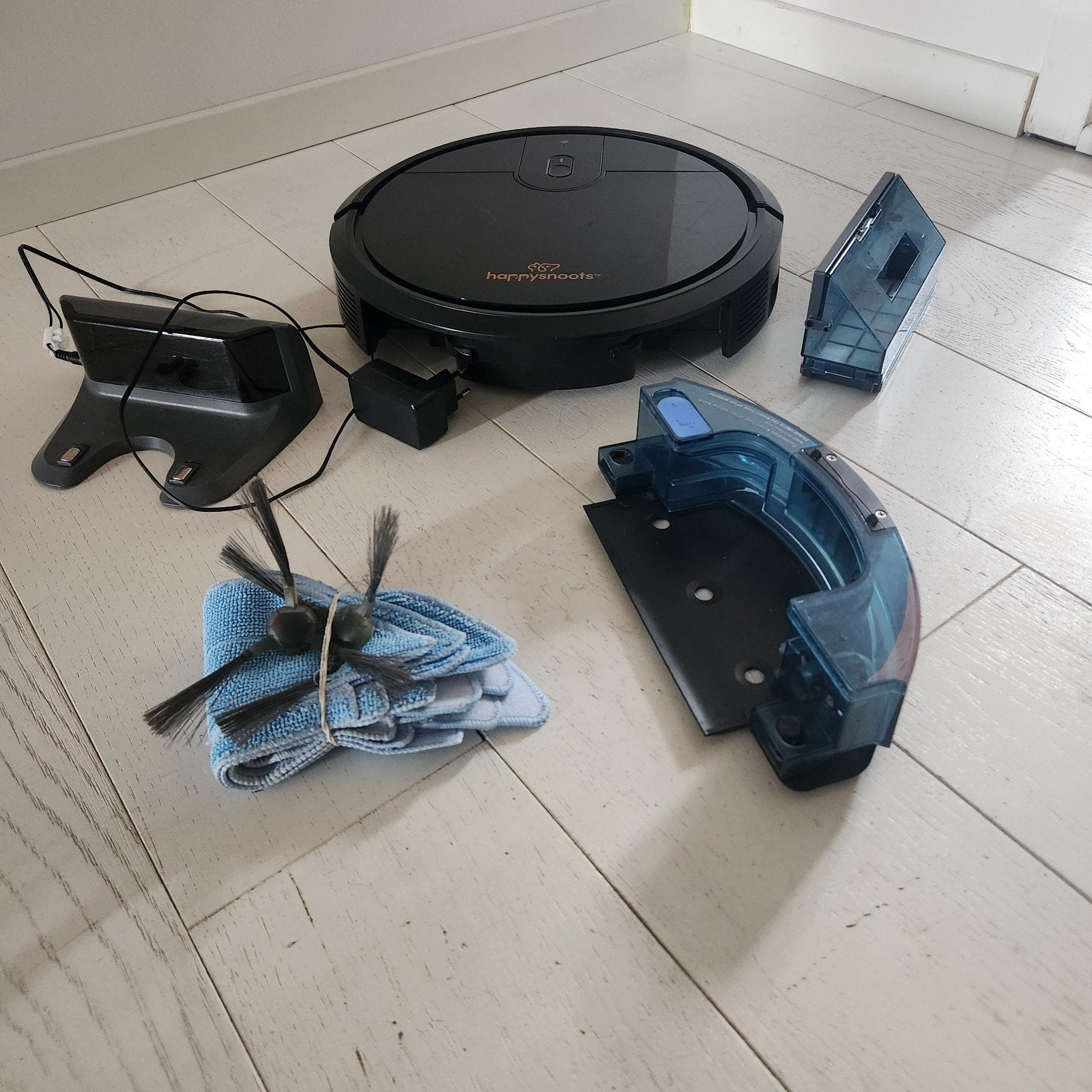 Happysnoots Robotstofzuiger met dweilfunctie, Overige merken, Gebruikt, Ophalen of Verzenden, Robotstofzuiger