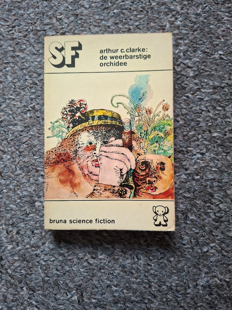De Weerbarstige Orchidee/Arthur C. Clarke/science fiction, Verzenden, Gelezen, Arthur C. Clarke