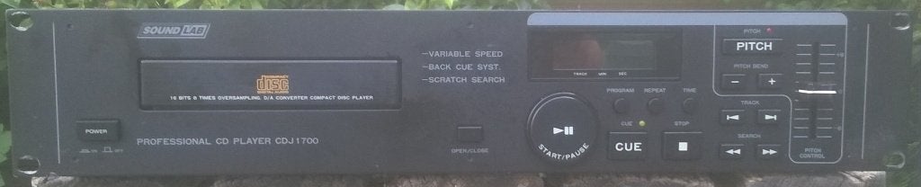 CD speler 19 inch met pitch-control, Soundlab, Overige merken, Soundlab, Gebruikt, Ophalen of Verzenden