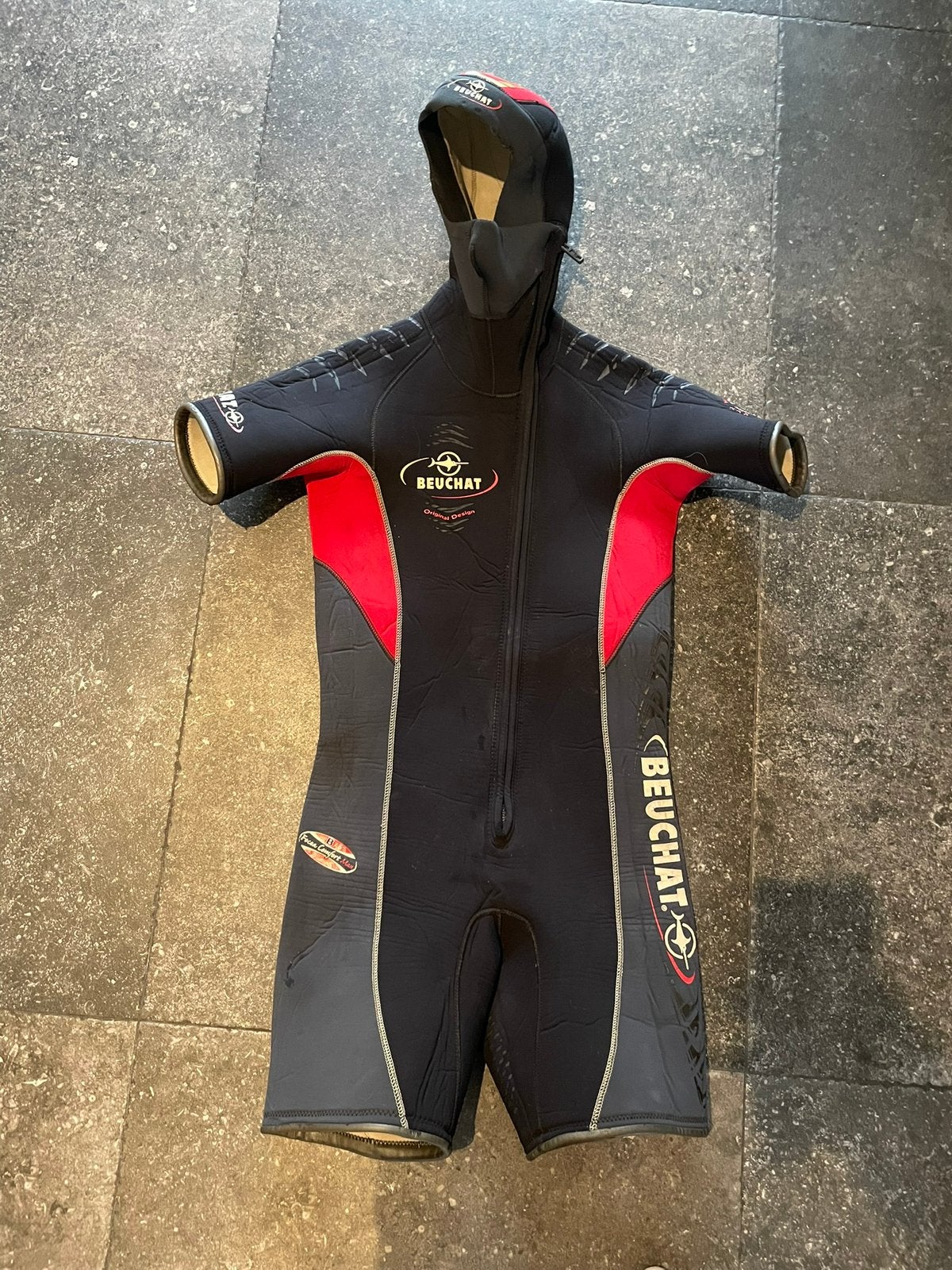 Beuchat 5mm wetsuit focea comfort maat S, Ophalen of Verzenden, Gebruikt, Duikpak