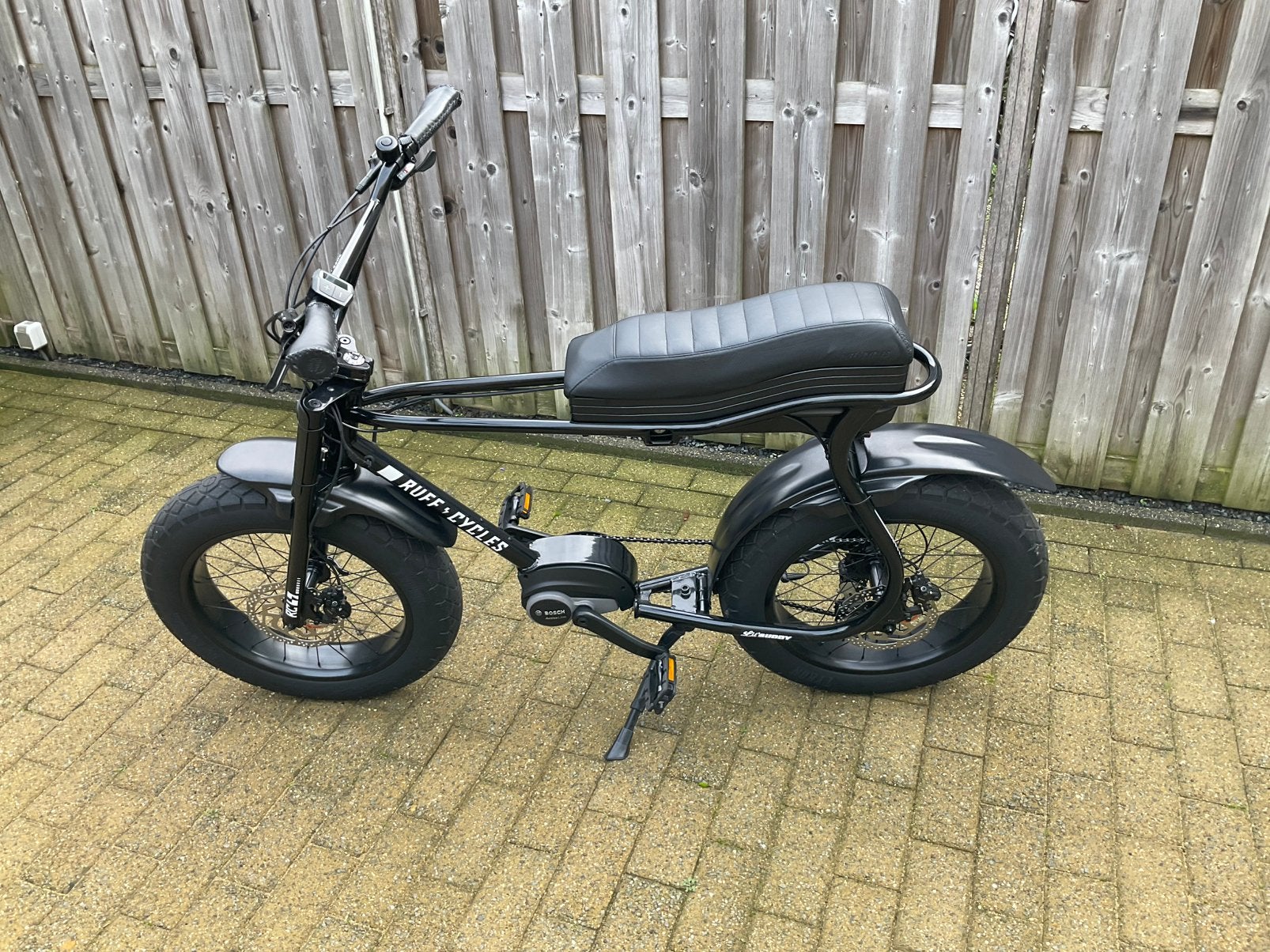 Ruff cycles lil buddy kleur zwart met 234 km bijna nieuw, Zo goed als nieuw, 51 tot 55 cm, 50 km per accu of meer, Ophalen