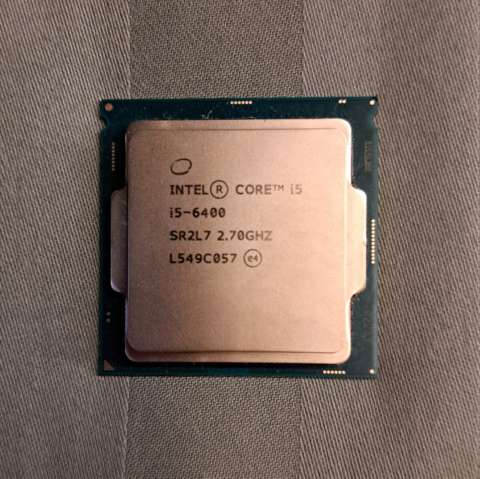 Intel Core i5-6400 2.70GHz Processor, Computers en Software, Gebruikt, 4-core, Lga, Intel Core i5-6400