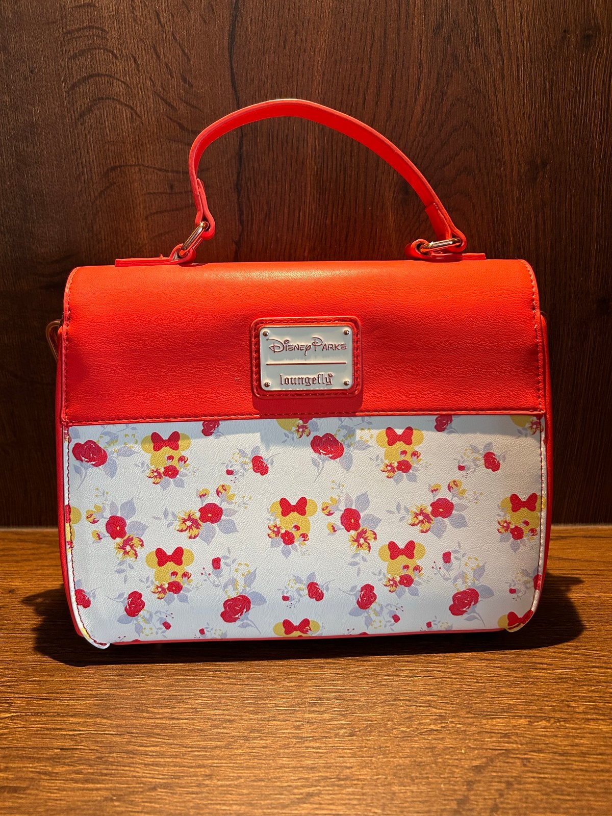 Loungefly Disney Parks Minnie Mouse Bloemen Handtas, Sieraden, Tassen en Uiterlijk, Tassen | Damestassen, Ophalen of Verzenden