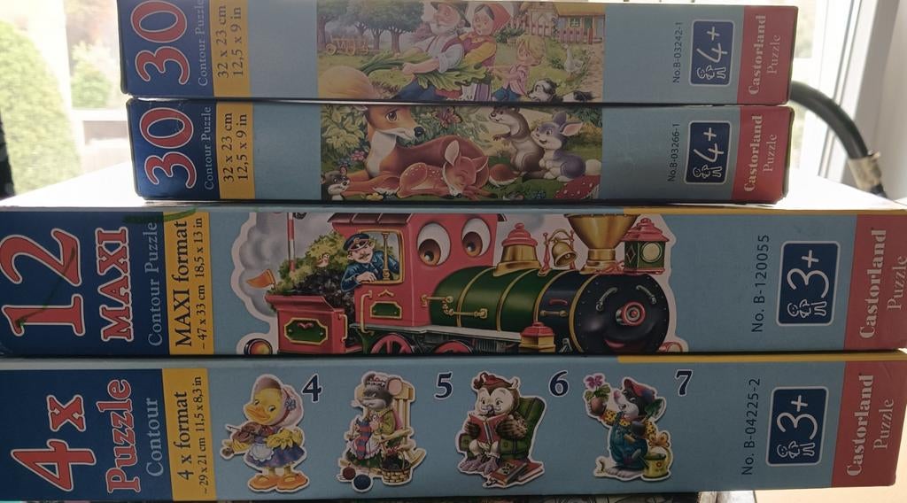 Kinderpuzzels, Ophalen, 500 t/m 1500 stukjes, Zo goed als nieuw