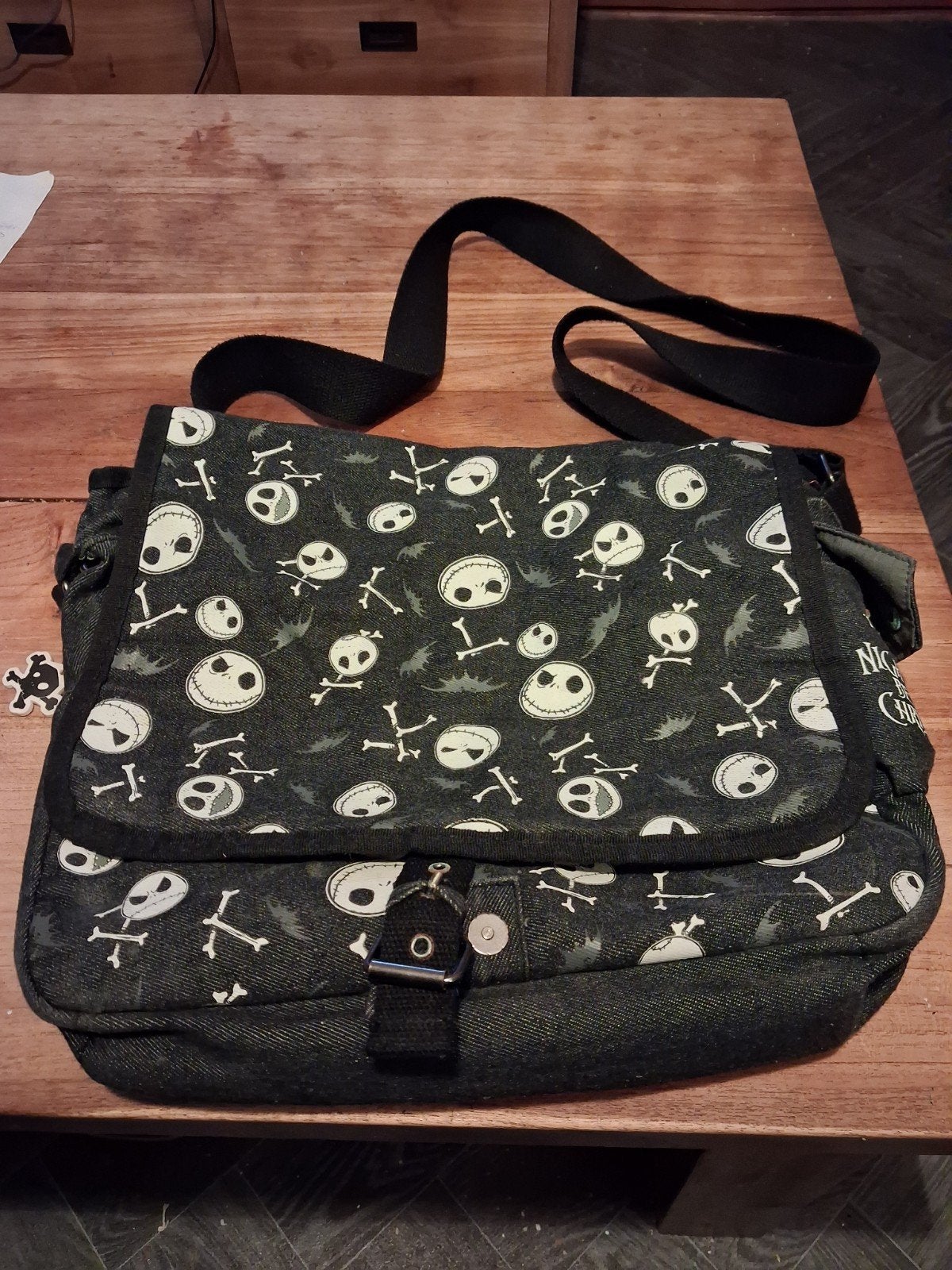 Nightmare before Christmas tas, Minder dan 30 cm, Zwart, Ophalen of Verzenden, Schoudertas
