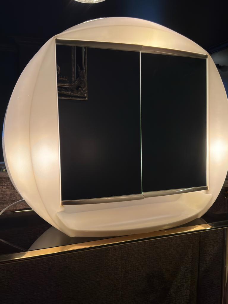 Iconische Space Age Allibert badkamer spiegelkastje., Overige typen, Zo goed als nieuw, Minder dan 25 cm, Minder dan 100 cm