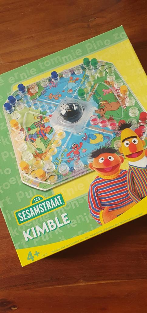 Sesamstraat Kimble Bordspel - Leuk voor Jonge Kinderen, Een of twee spelers, Ophalen of Verzenden, Gebruikt, Jumbo