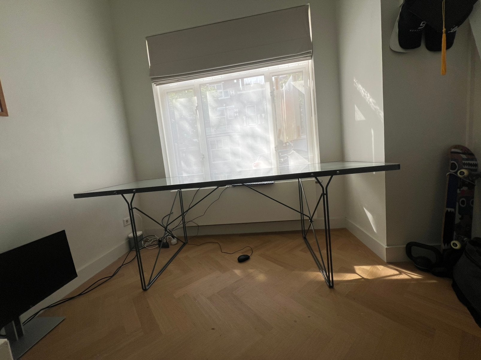 Vintage Niels Gammelgaard 'Moment' tafel / Bureau 200x80x73, Ophalen, Gebruikt, Vintage, 50 tot 100 cm