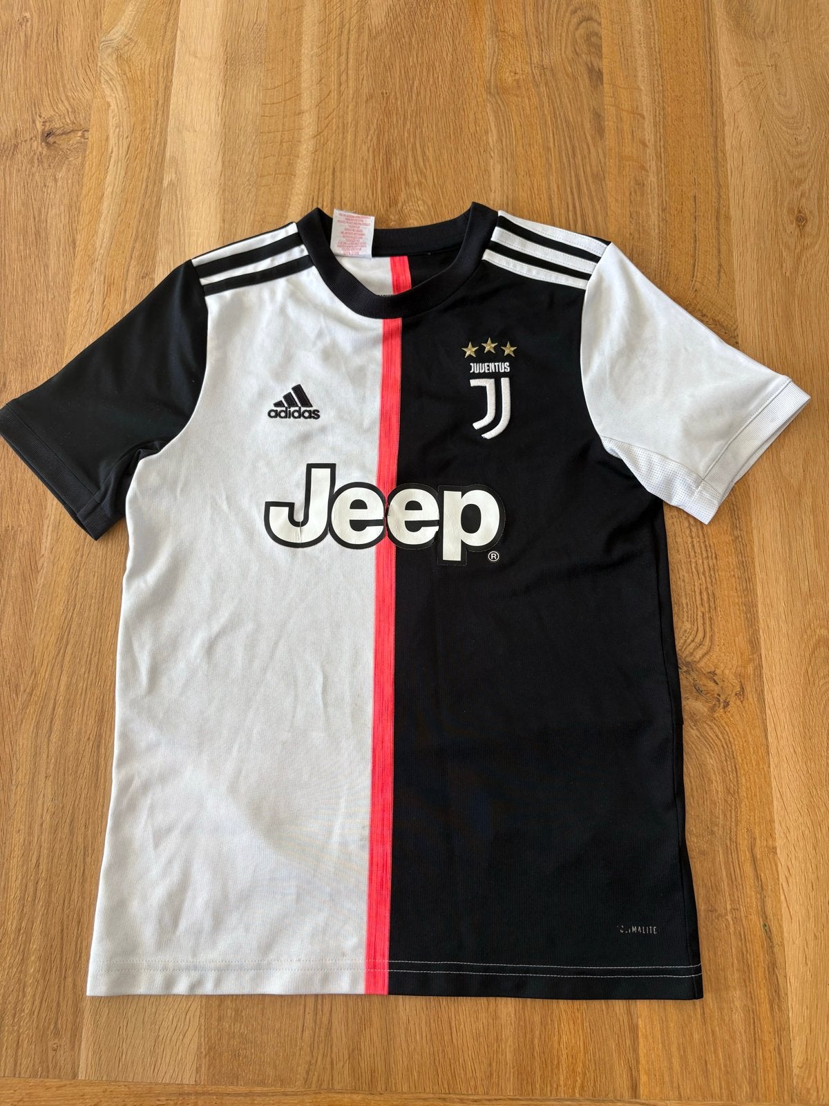 Juventus Adidas voetbalshirt jongens maat 152 Ronaldo 7, Ophalen of Verzenden, Gebruikt, Jongen, Sport- of Zwemkleding
