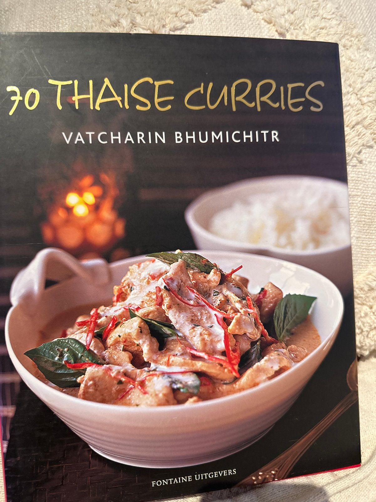 70 Thaise Curries - Kookboek Vatcharin Bhumichitr, Ophalen of Verzenden, Zo goed als nieuw, Azië en Oosters, Hoofdgerechten