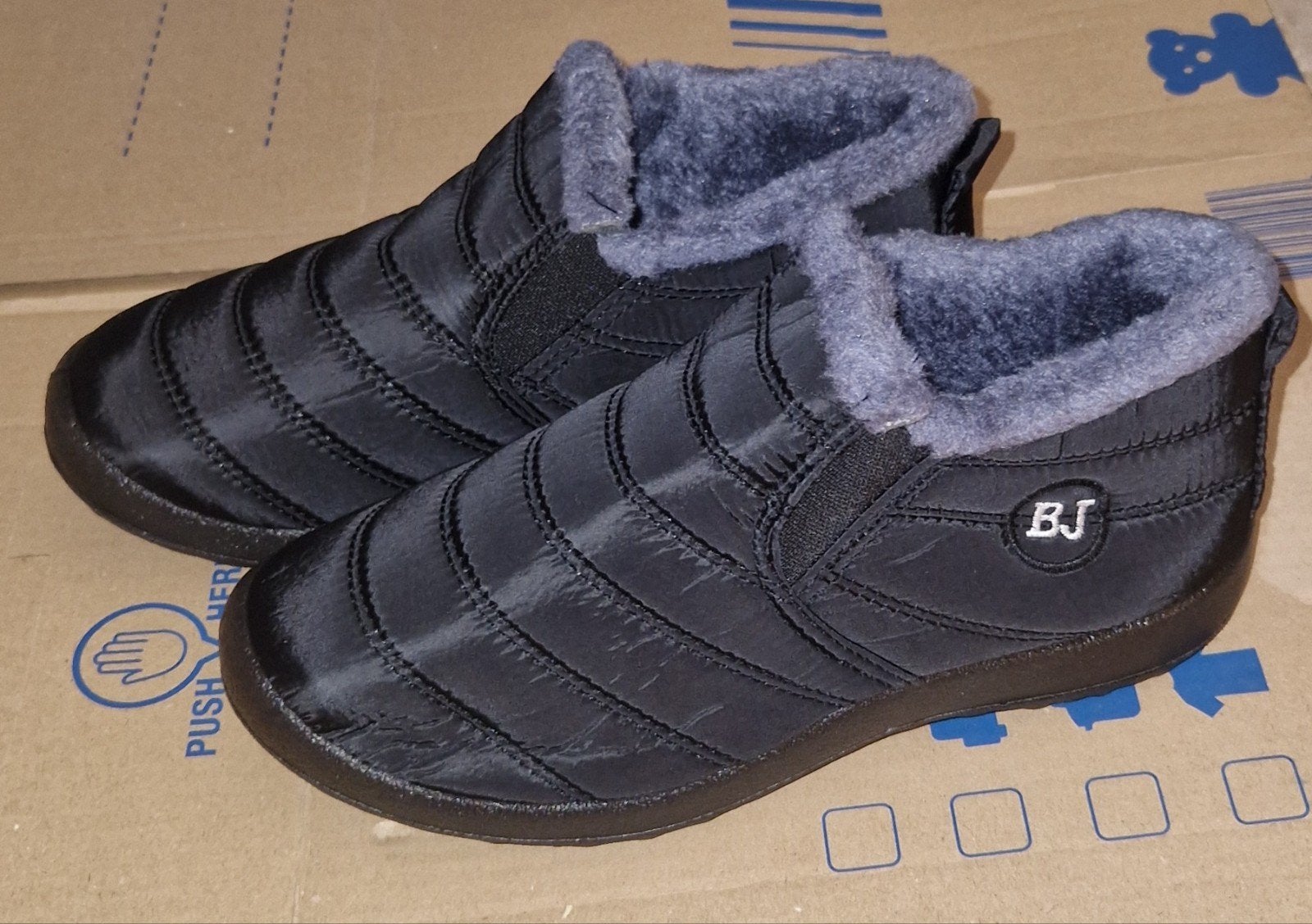Comfortabele zwarte winterlaarzen maat 39, Verzenden, Zwart, Snowboots, Nieuw