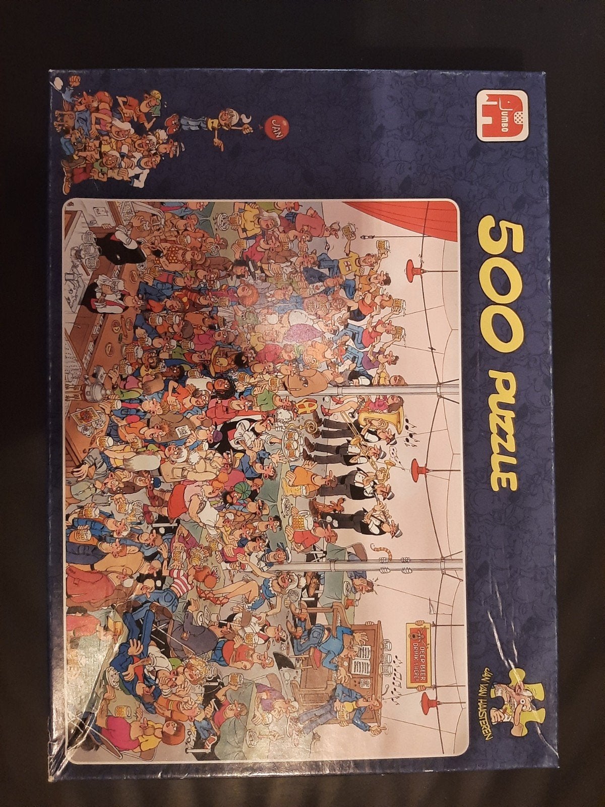Jumbo Jan van Haasteren Puzzel 500 stukjes - Nieuw, Hobby en Vrije tijd, Ophalen of Verzenden, Minder dan 500 stukjes, Zo goed als nieuw