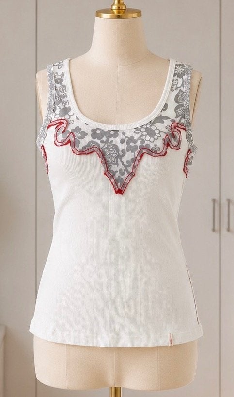 Didi wit/rood/grijs halter top nieuw maat XS, Kleding | Dames, Wit, Nieuw, Didi, Ophalen of Verzenden