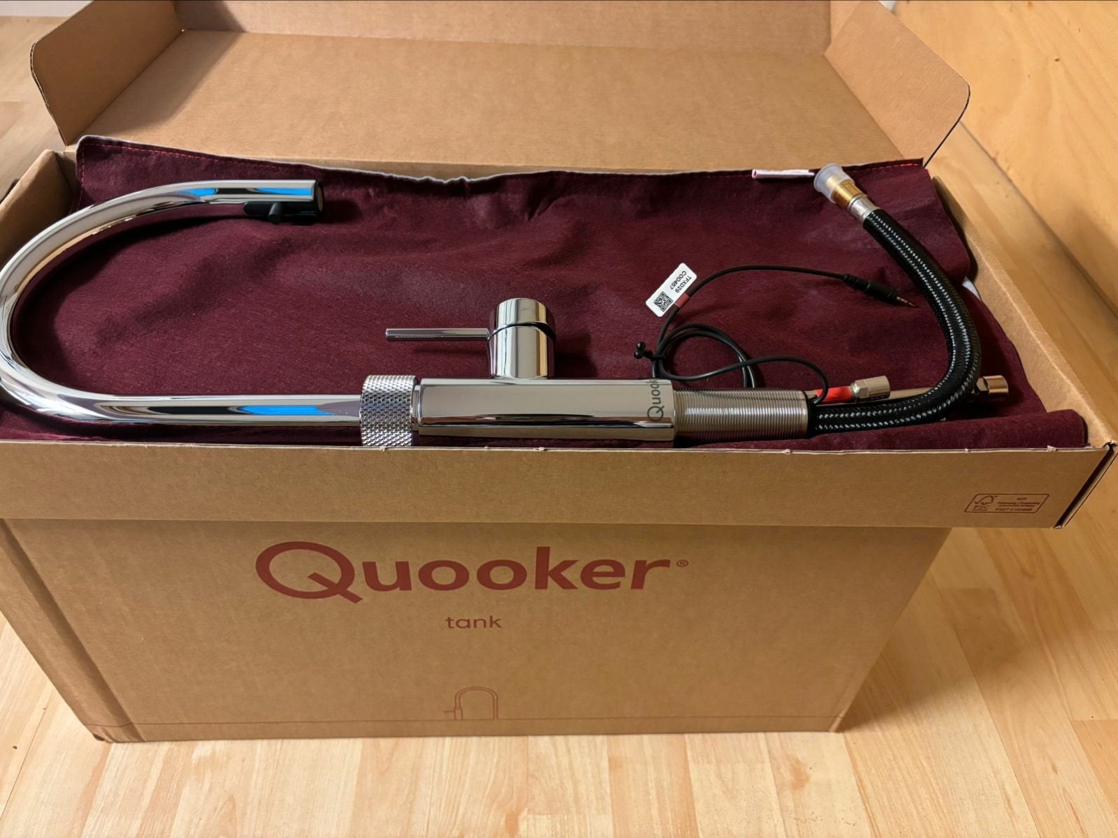 quooker chroom flex met boiler en cube NIEUW, Ophalen, Nieuw