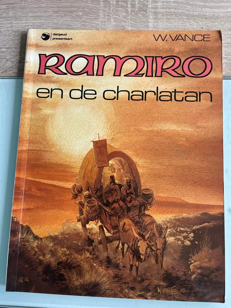 Ramiro en de charlatan - W. Vance (Dargaud), Eén stripboek, Ophalen, Gelezen