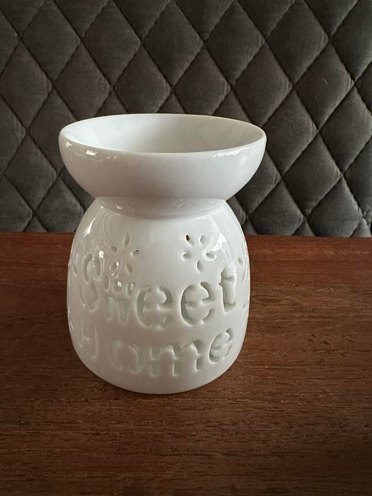 Waxmeltbrander wit diverse designs, Overige materialen, Wit, Nieuw, Ophalen of Verzenden