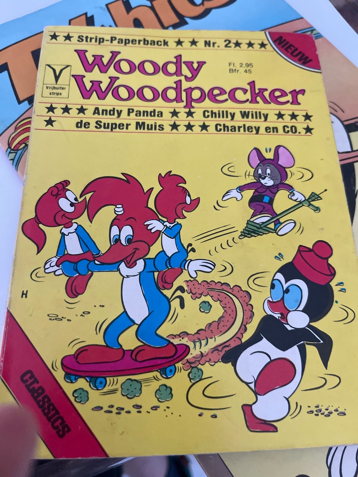 Woody Woodpecker Strip-Paperback Nr. 2, Boeken, Stripboeken, Eén stripboek, Ophalen of Verzenden, Gelezen
