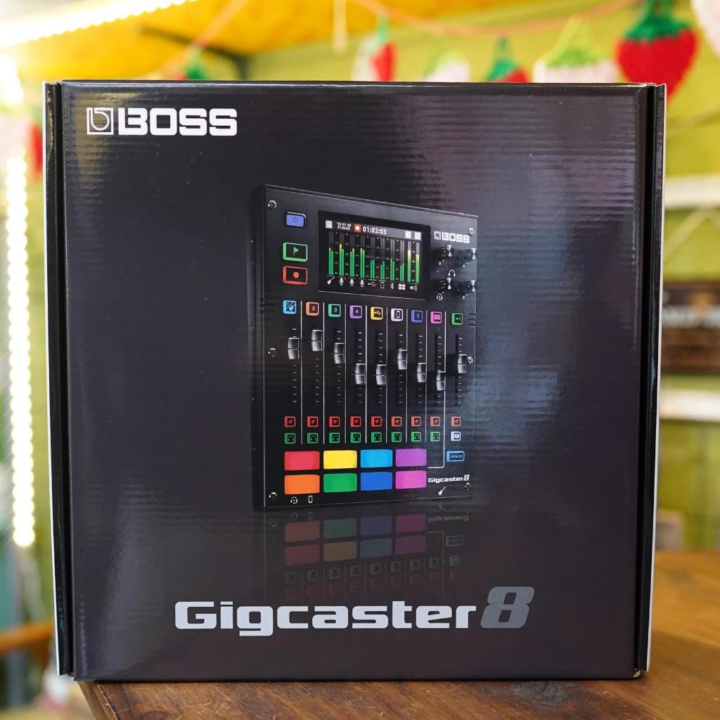 BOSS GCS-8 Gigcaster podcast en gitarist mixer/interface, Ophalen of Verzenden, Nieuw, Microfooningang