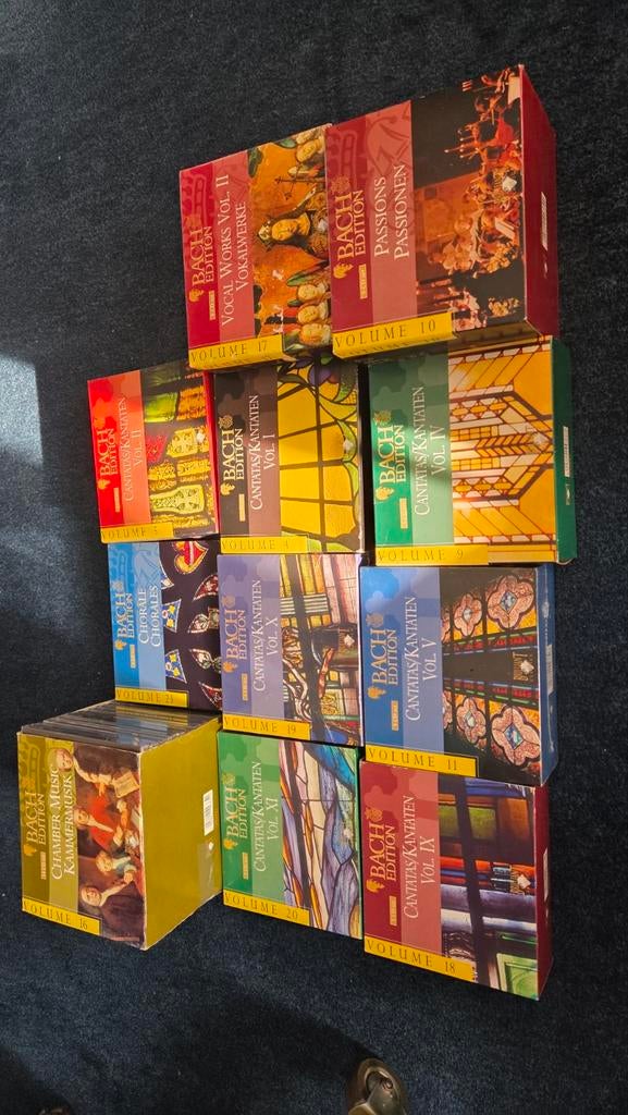 Bach Edition Cantates Boxset - Complete Collectie CD's, Ophalen, Boxset, Zo goed als nieuw, Barok