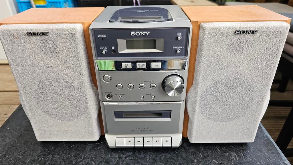 Sony Micro Hi-Fi Component Systeem - Radio werkt, Ophalen of Verzenden, Tuner of Radio, Microset, Sony