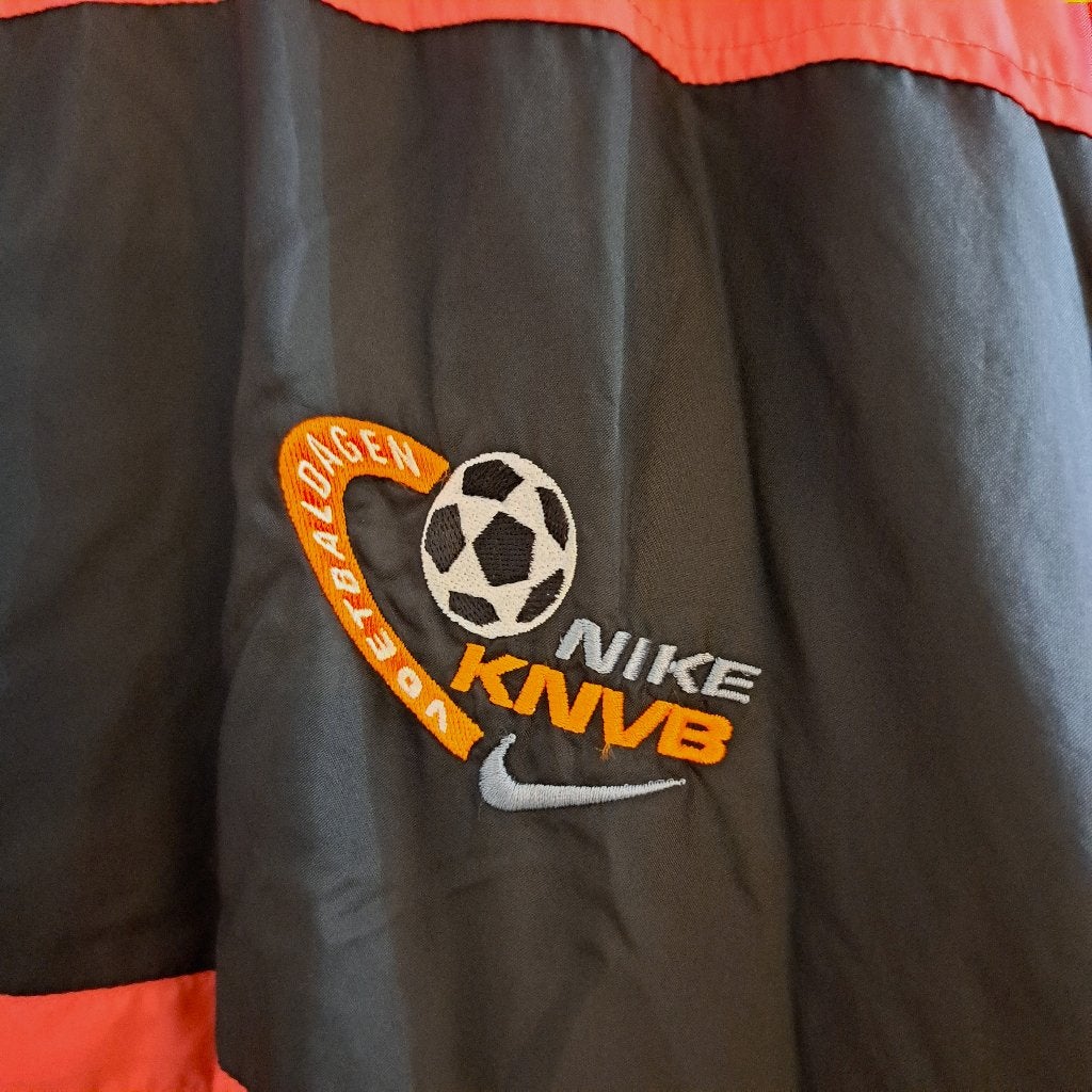 Nike vintage light jacket KNVB voetbaldagen rood XXL 43874, ., Nike, Overige maten, Ophalen of Verzenden