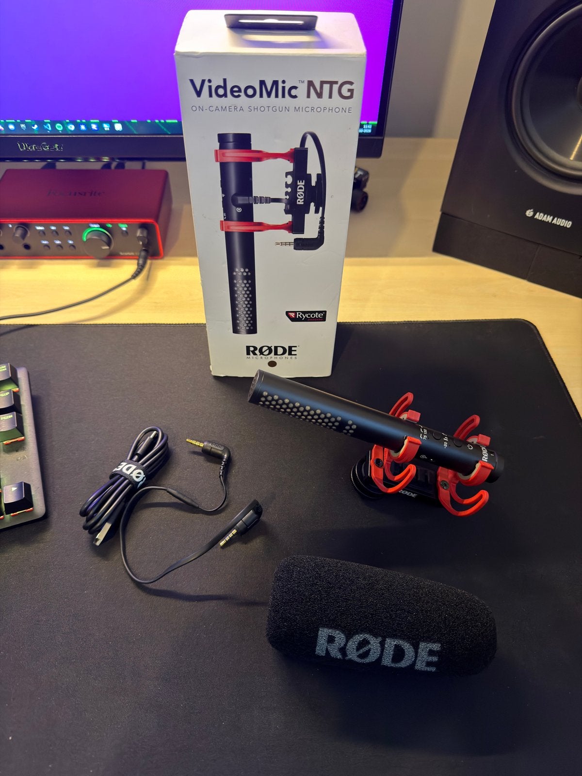 Rode VideoMic NTG On-Camera Shotgun Microfoon, Muziek en Instrumenten, Ophalen, Zo goed als nieuw, Instrumentmicrofoon