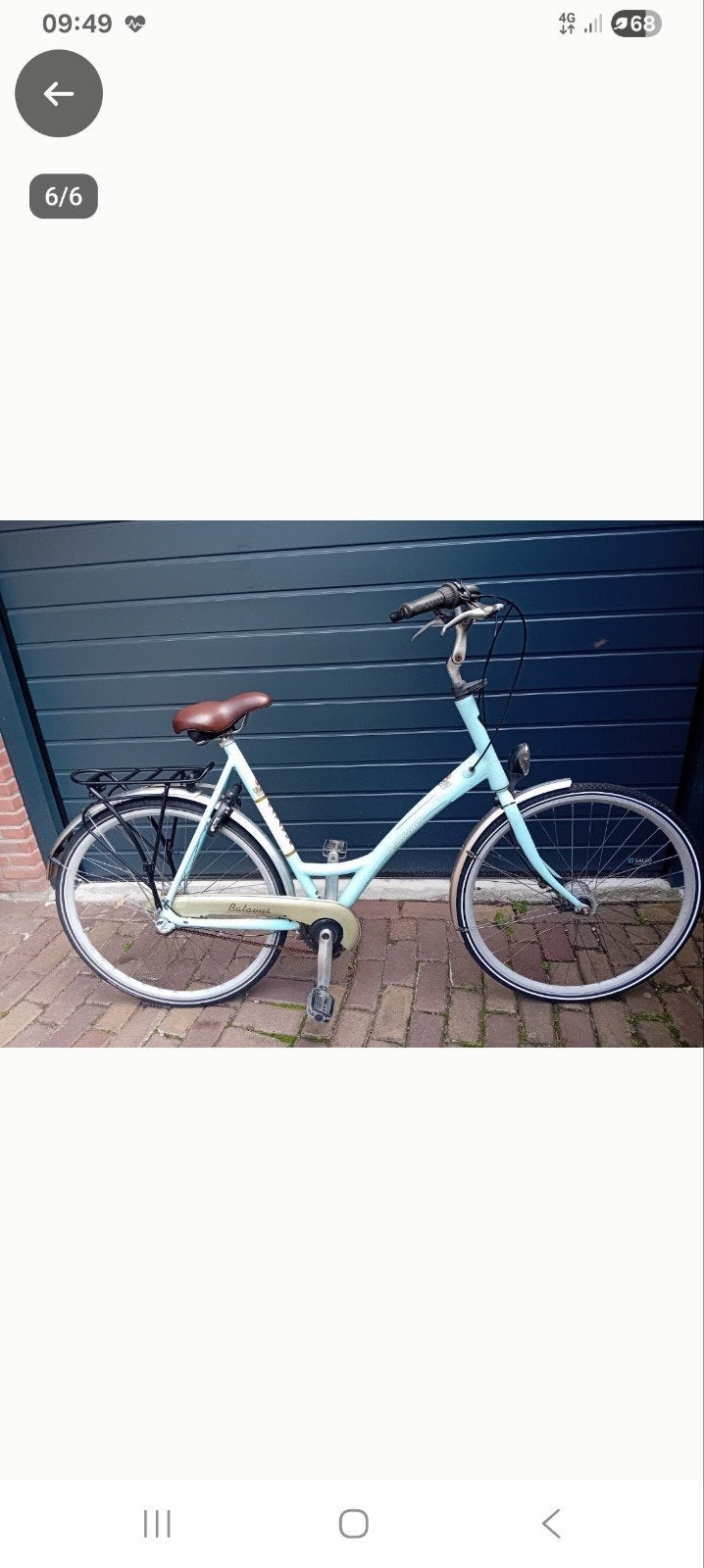 Batavus Retro 28 inch nexus 3 framehoogte 61, Ophalen, Batavus, 56 cm of meer, Minder dan 10 versnellingen