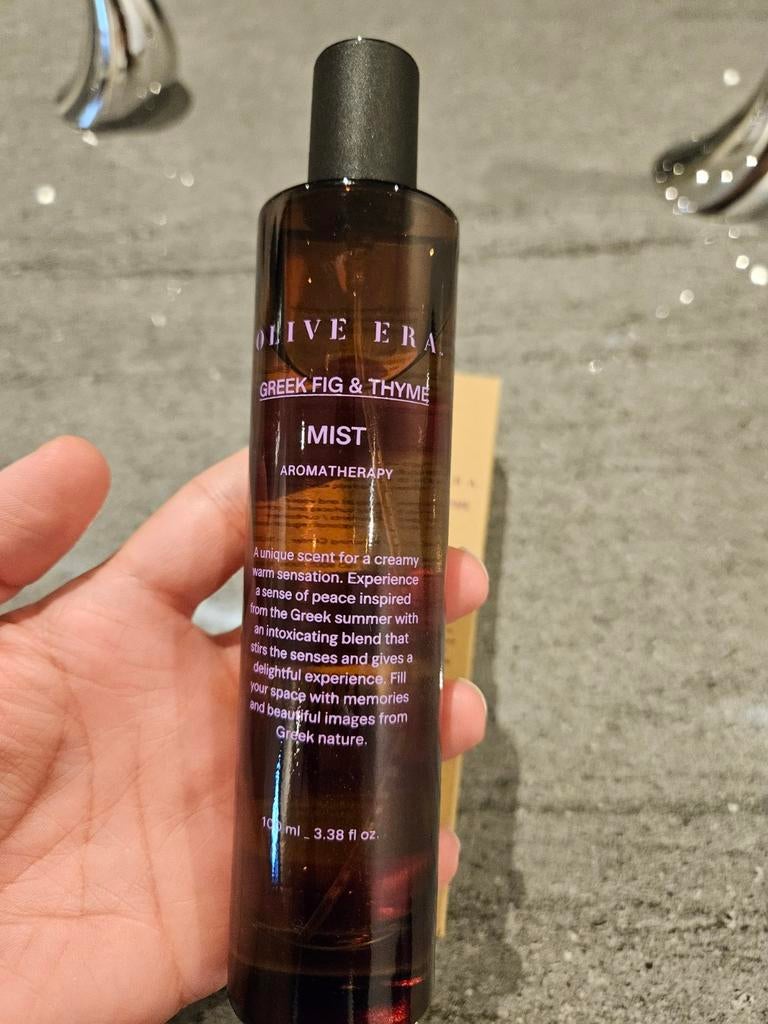 Olive Era. Greek Fig & Thyme Niche Roomspray, Verzenden, Zo goed als nieuw, Overige typen
