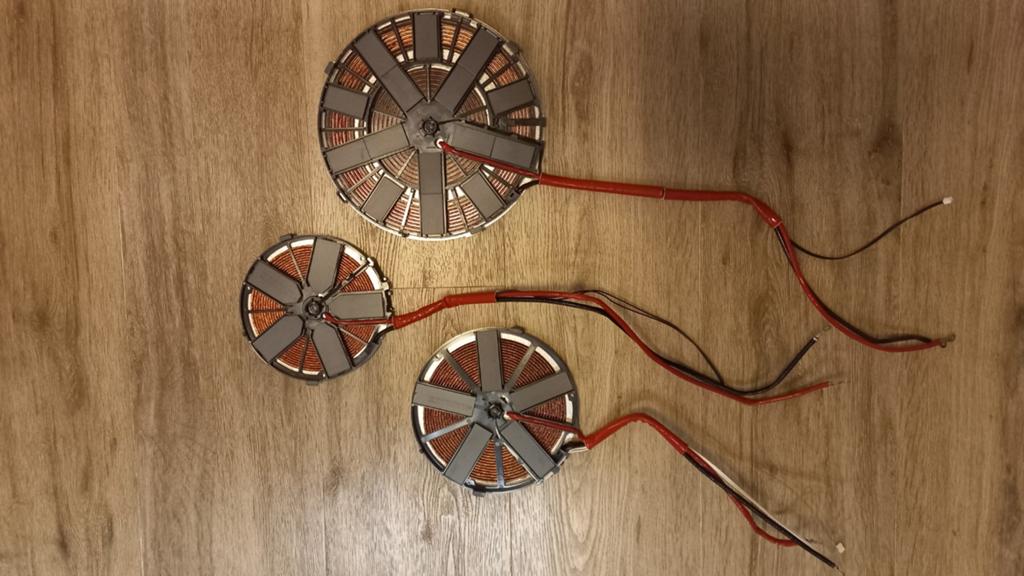Inductiespoel Siemens Bosch 3 maten, Witgoed en Apparatuur, Kookplaten, Ophalen of Verzenden, Zo goed als nieuw, Inbouw, Inductie