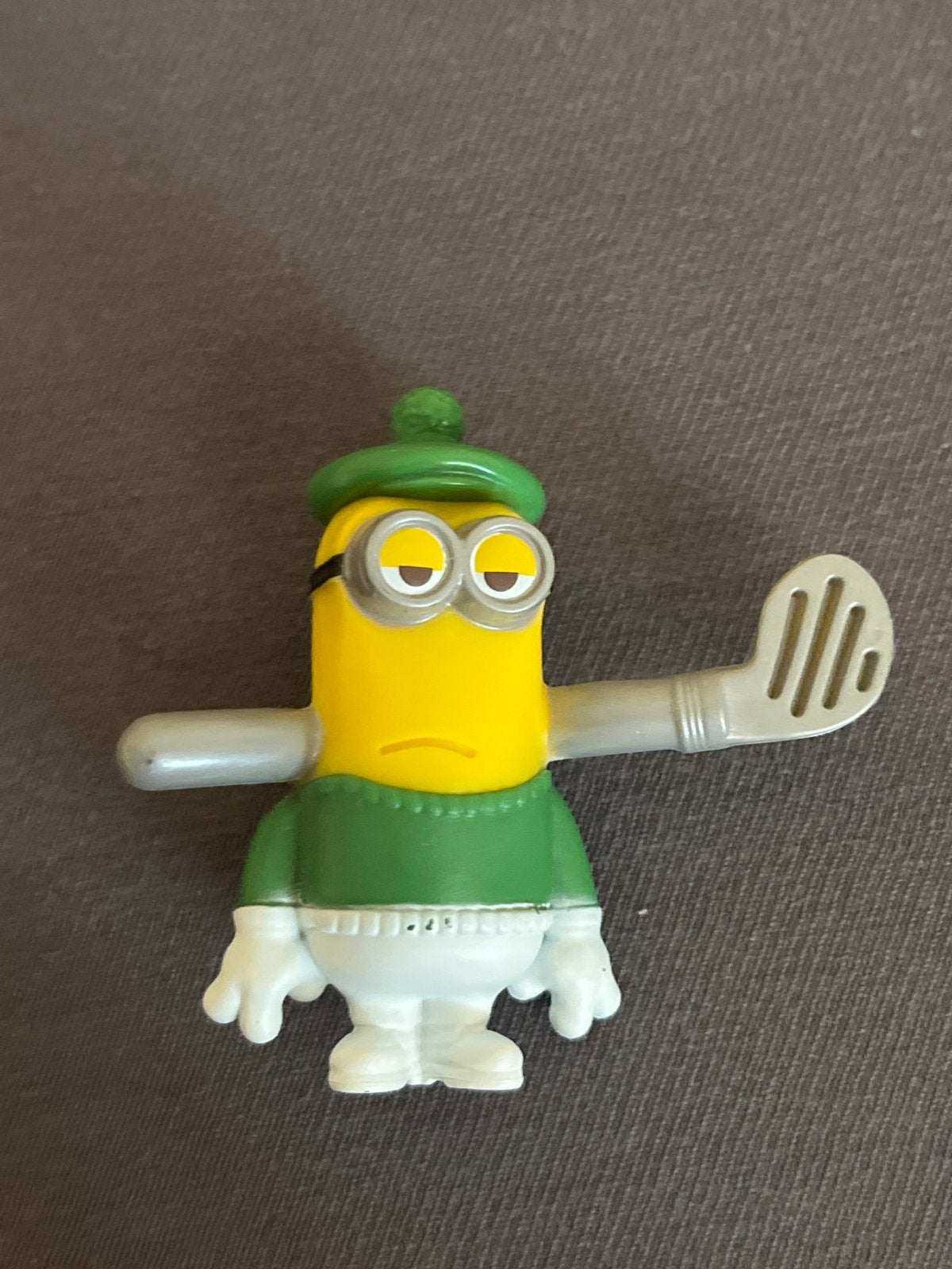 Minion Golfspeler Figuur - McDonald's Happy Meal, Ophalen of Verzenden, Gebruikt