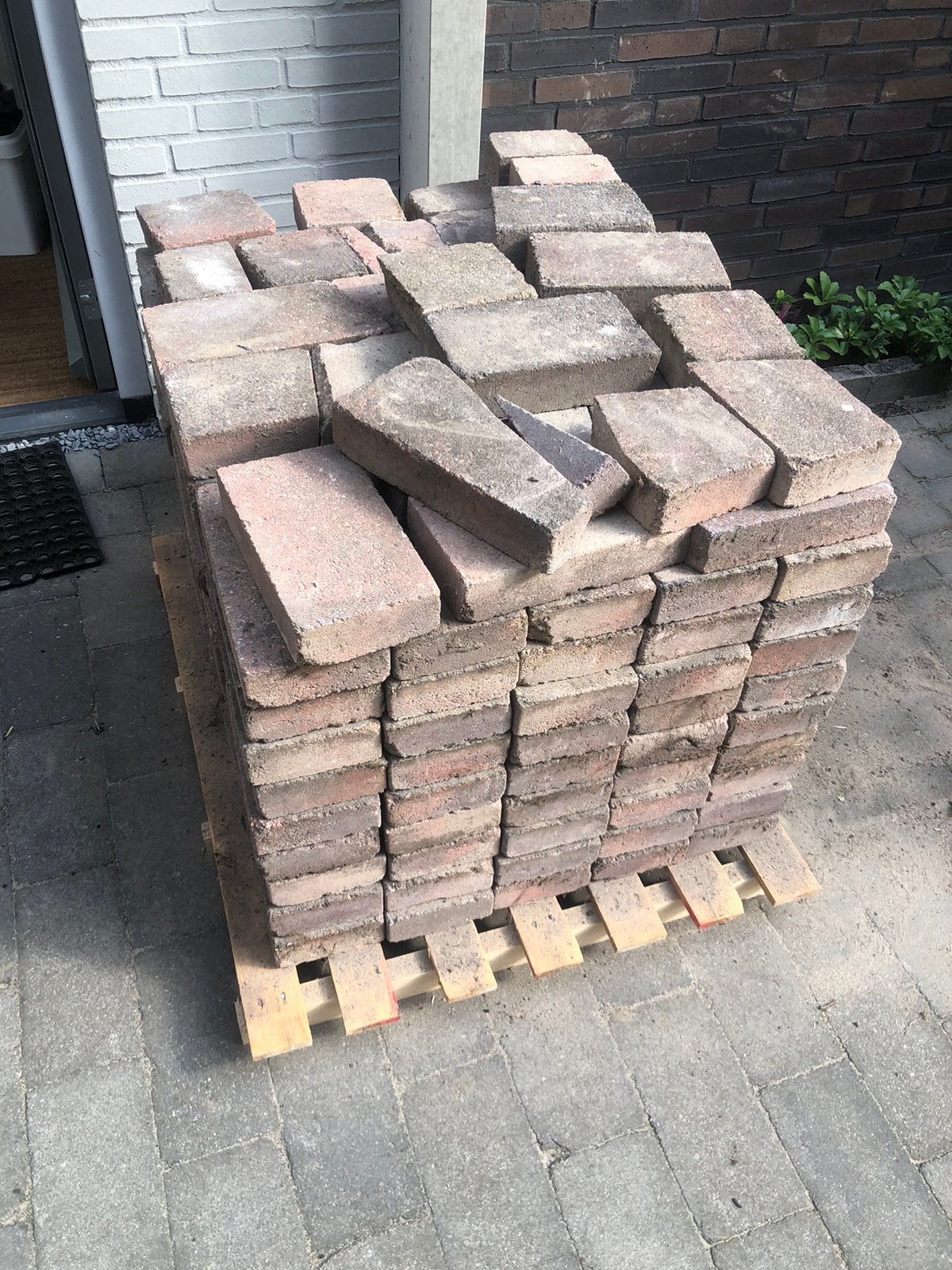 Sierbestrating, Ophalen, Gebruikt, Klinkers, 5 tot 10 m²
