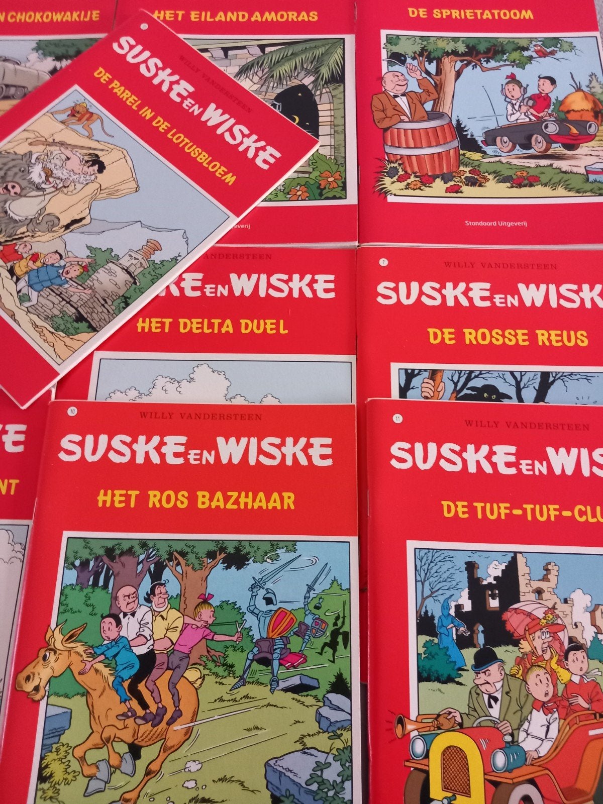 Nieuwe Suske en Wiske - 12 Grote Avonturen op Klein Formaat, Boeken, Stripboeken, Complete serie of reeks, Ophalen of Verzenden
