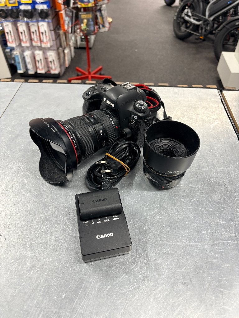 Canon EOS 6D Mark II + EF 16-35mm f/2.8L USM | Full-Frame, ., Nieuw, Ophalen of Verzenden, .