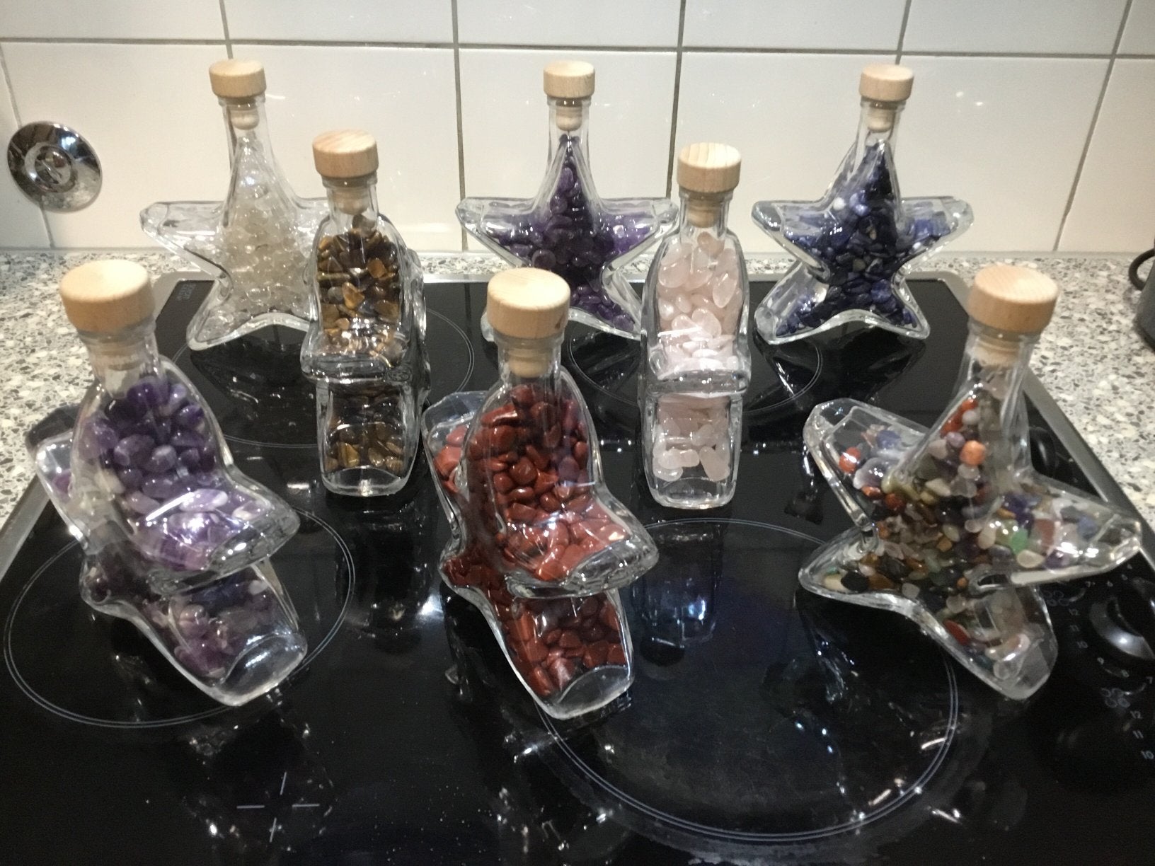 Sierflesjes met edelstenen., Ophalen of Verzenden, Nieuw