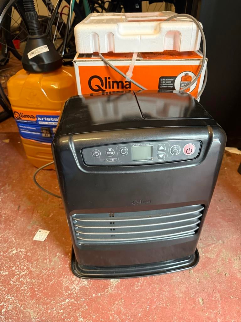 Qlima Petroleumkachel, Huis en Inrichting, Kachels, Zo goed als nieuw, Vrijstaand, Petroleumkachel, Overige brandstoffen, Ophalen