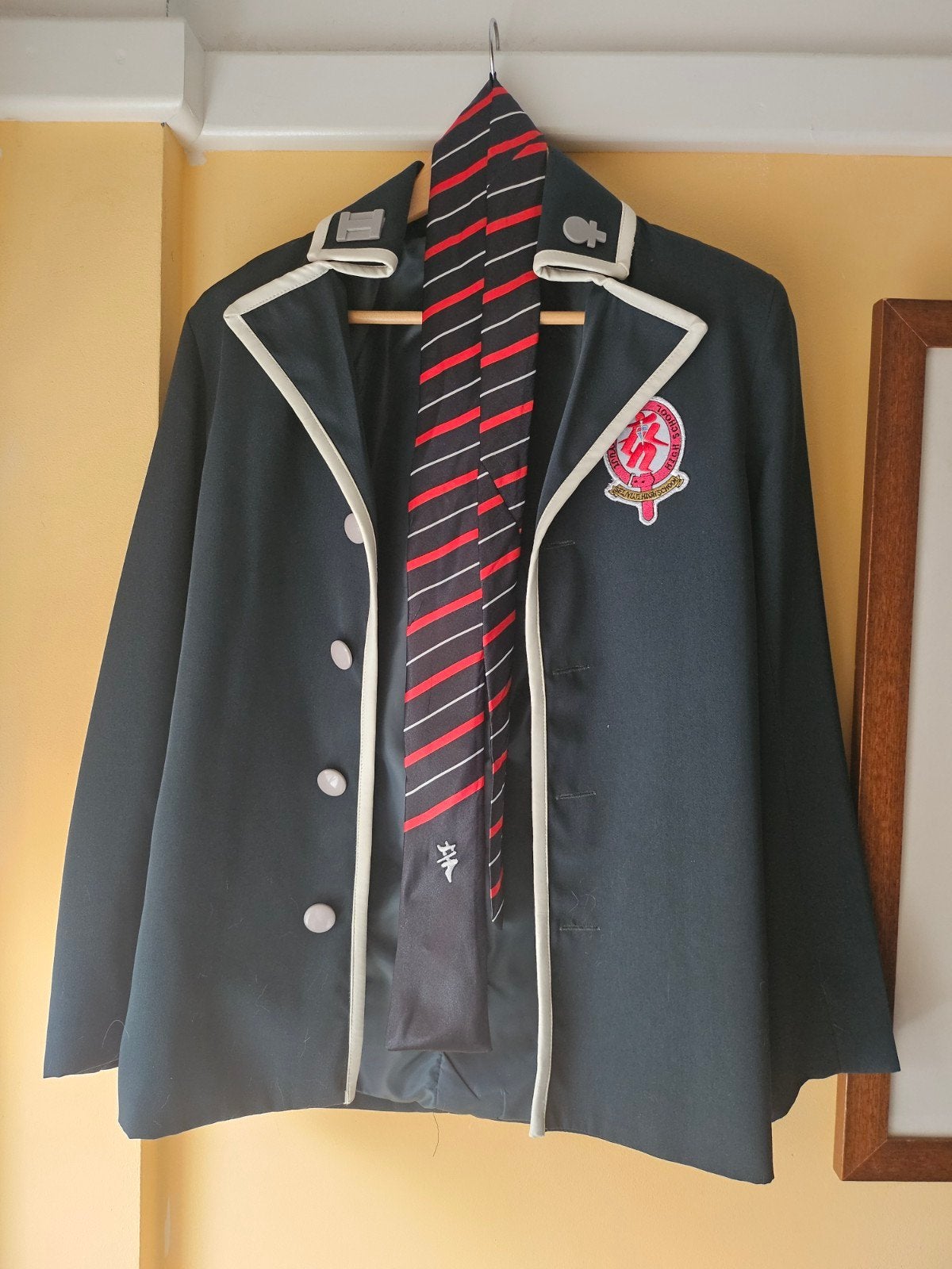 Cosplay kostuum met pruik - Seiyuu High School, Ophalen of Verzenden, Zo goed als nieuw, Toneelattributen of Onderdelen