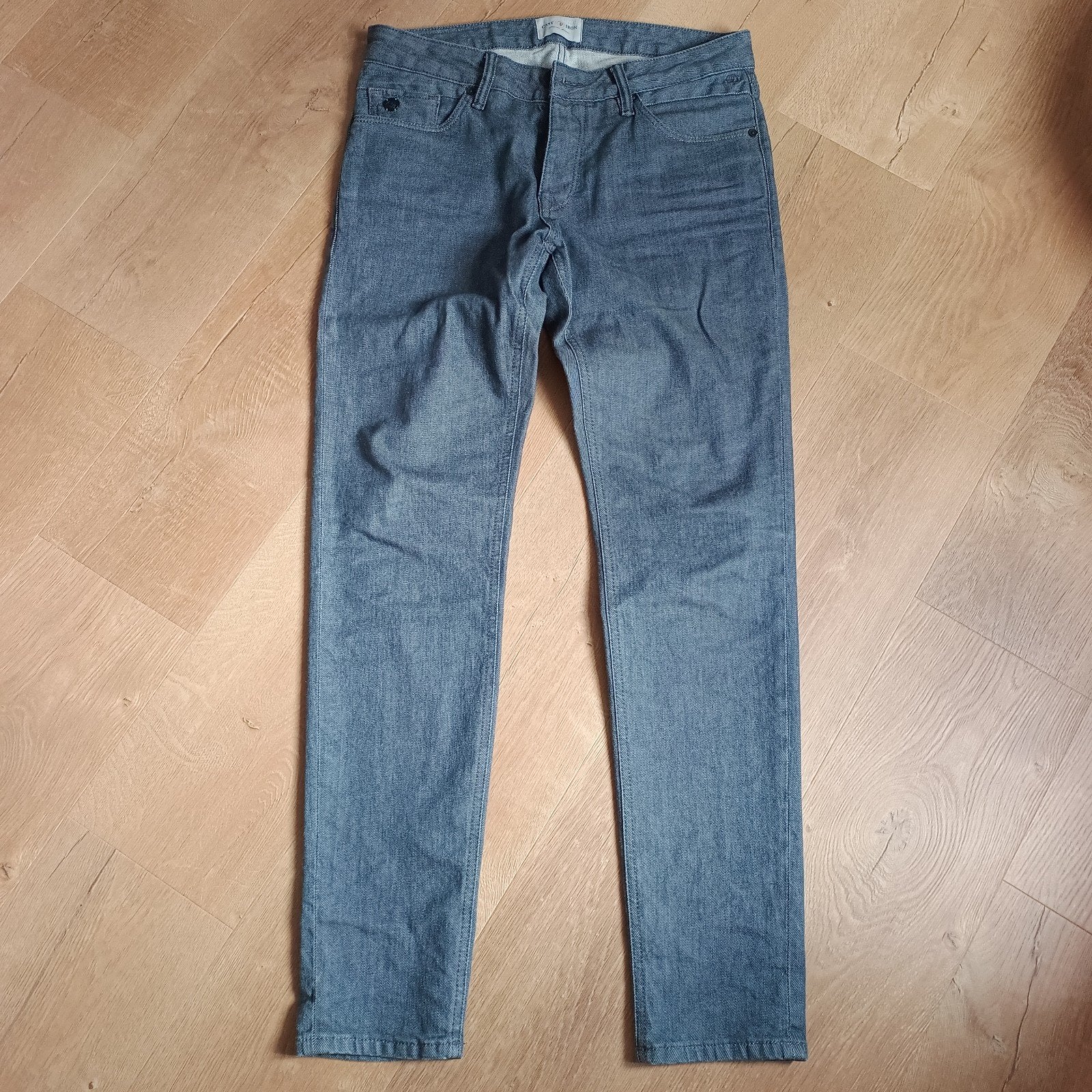 Cast Iron Riser Slim Fit Jeans W32/L32, Blauw, W32 (confectie 46) of kleiner, Ophalen of Verzenden, Cast Iron