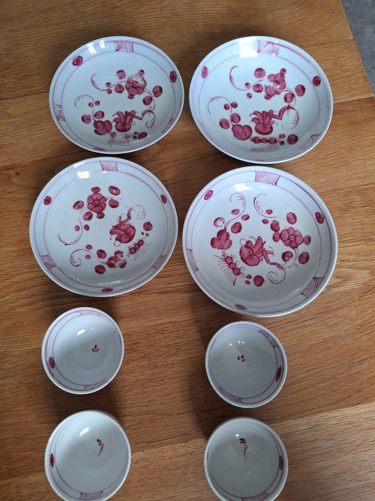 Antiek Chinees porseleinen theeservies, Antiek en Kunst, Ophalen of Verzenden