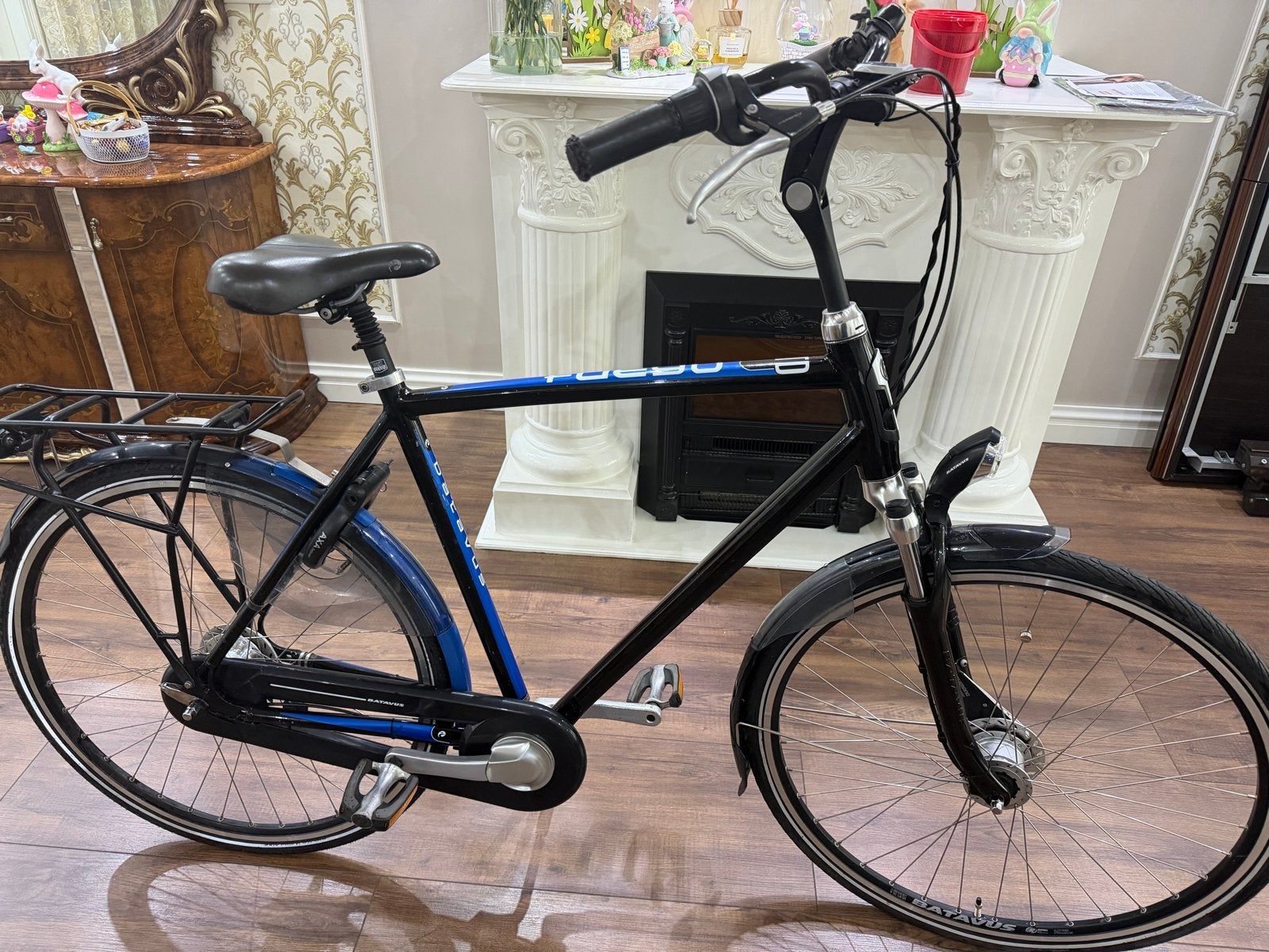 Batavus Fuego Herenfiets - Frame 57 cm, Ophalen, Terugtraprem, Gebruikt, Versnellingen