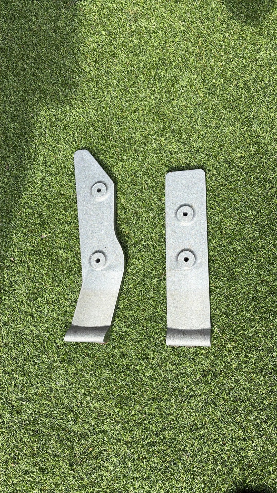 Rolf Benz 322 bankstel poten, 8 stuks aluminium, Huis en Inrichting, Ophalen, Gebruikt, 75 tot 100 cm, Rechte bank