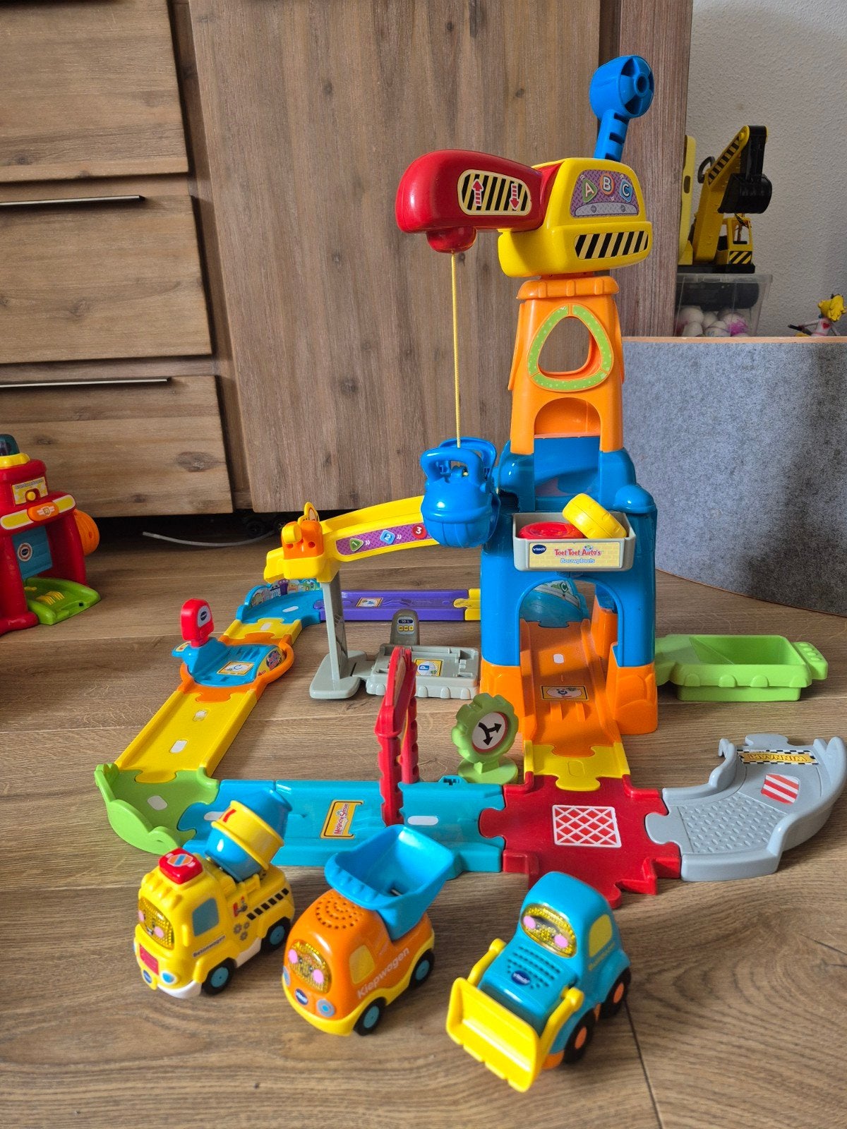 Toet toet bouwplaats, Kinderen en Baby's, Speelgoed | Vtech, Ophalen of Verzenden, Gebruikt, 2 tot 4 jaar