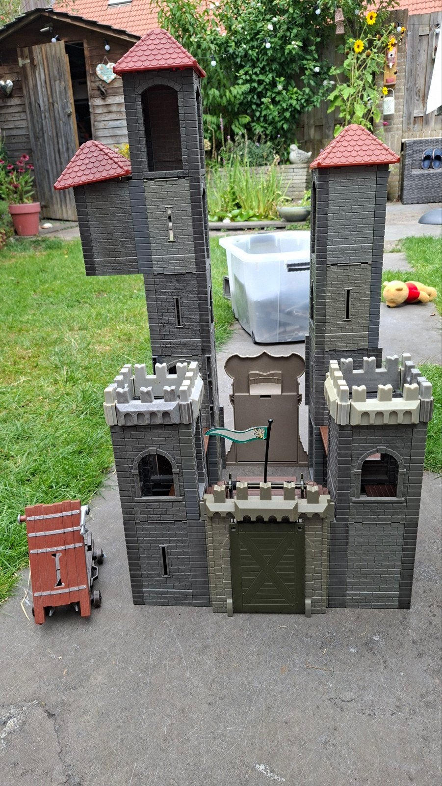 Playmobil - Knights - middeleeuws kasteel, Ophalen, Gebruikt