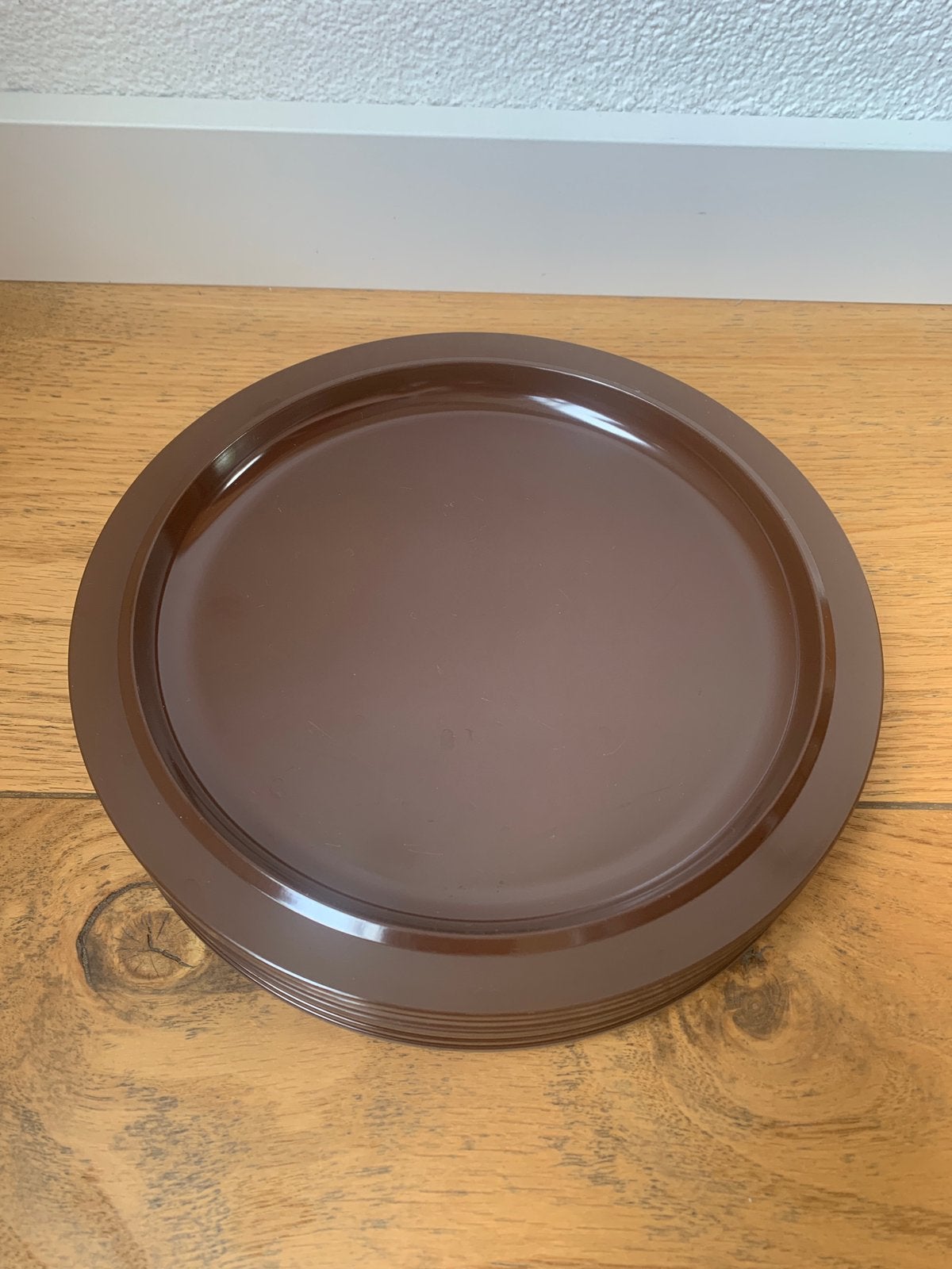 Mepal retro melamine borden jaren 70 - Koen de Winter, Ophalen of Verzenden, Huis en Inrichting