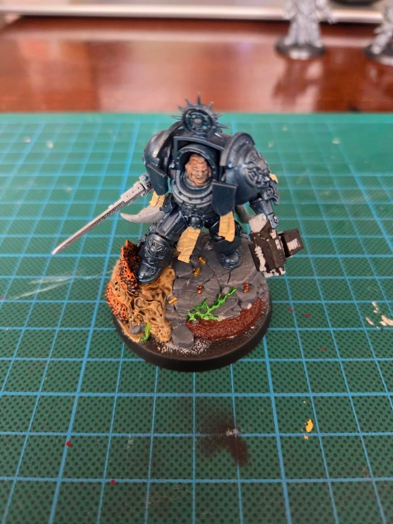 Captain in Terminator Armour (3), Ophalen of Verzenden, Zo goed als nieuw, Warhammer