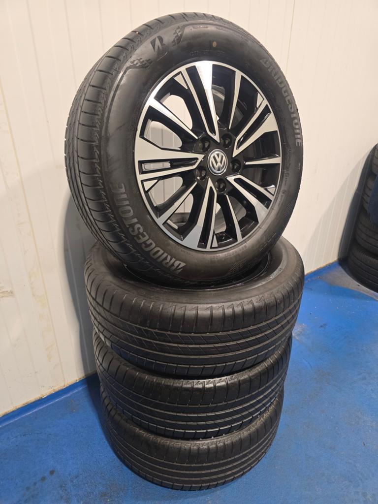 🌞Originele VW Transporter Bulli Aracaju velgen 17 inch, Gebruikt, Banden en Velgen, 17 inch, Ophalen of Verzenden