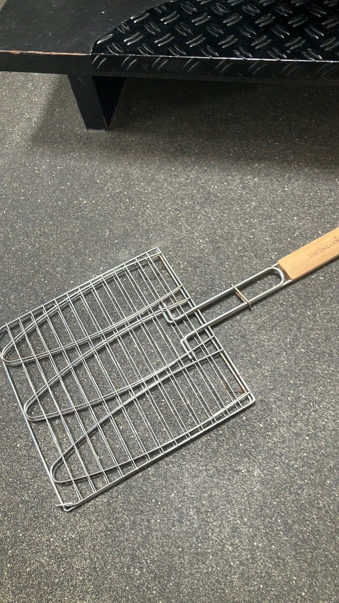 Barbecook visgrill, Ophalen of Verzenden, Zo goed als nieuw