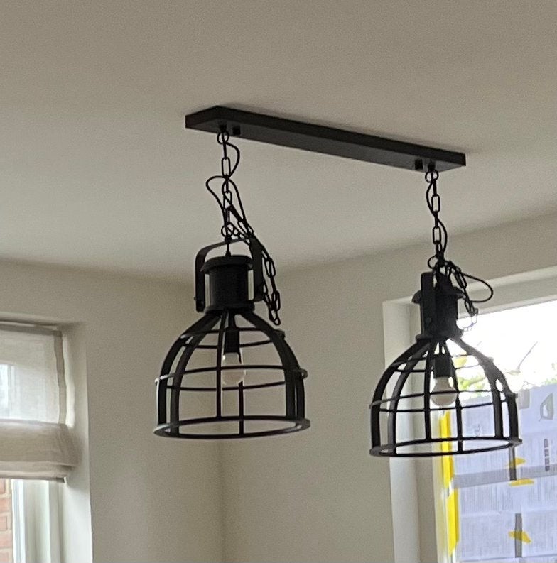 Hanglamp Thom, Ophalen, E27 (groot), Zo goed als nieuw, Metaal