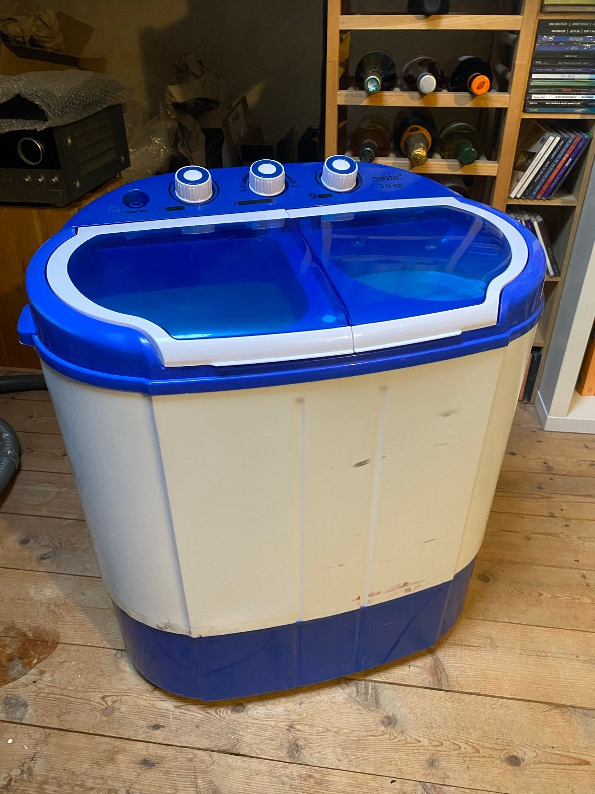 Mestic MW-120 Mini Wasmachine - Compact en Draagbaar, Witgoed en Apparatuur, Wasmachines, Ophalen, Minder dan 85 cm, Minder dan 4 kg