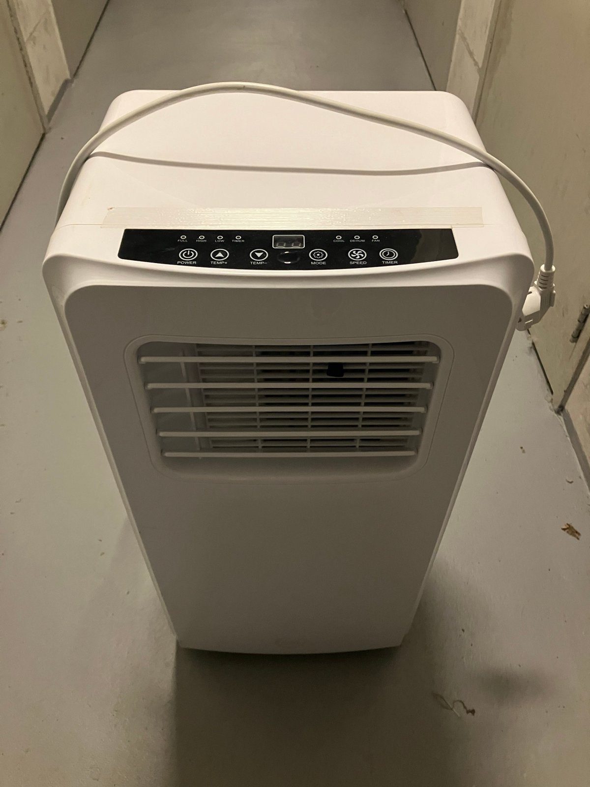FUAVE Mobiele airco ACB09KO1 - Wit, Ophalen, Minder dan 60 m³, 3 snelheden of meer, Zo goed als nieuw