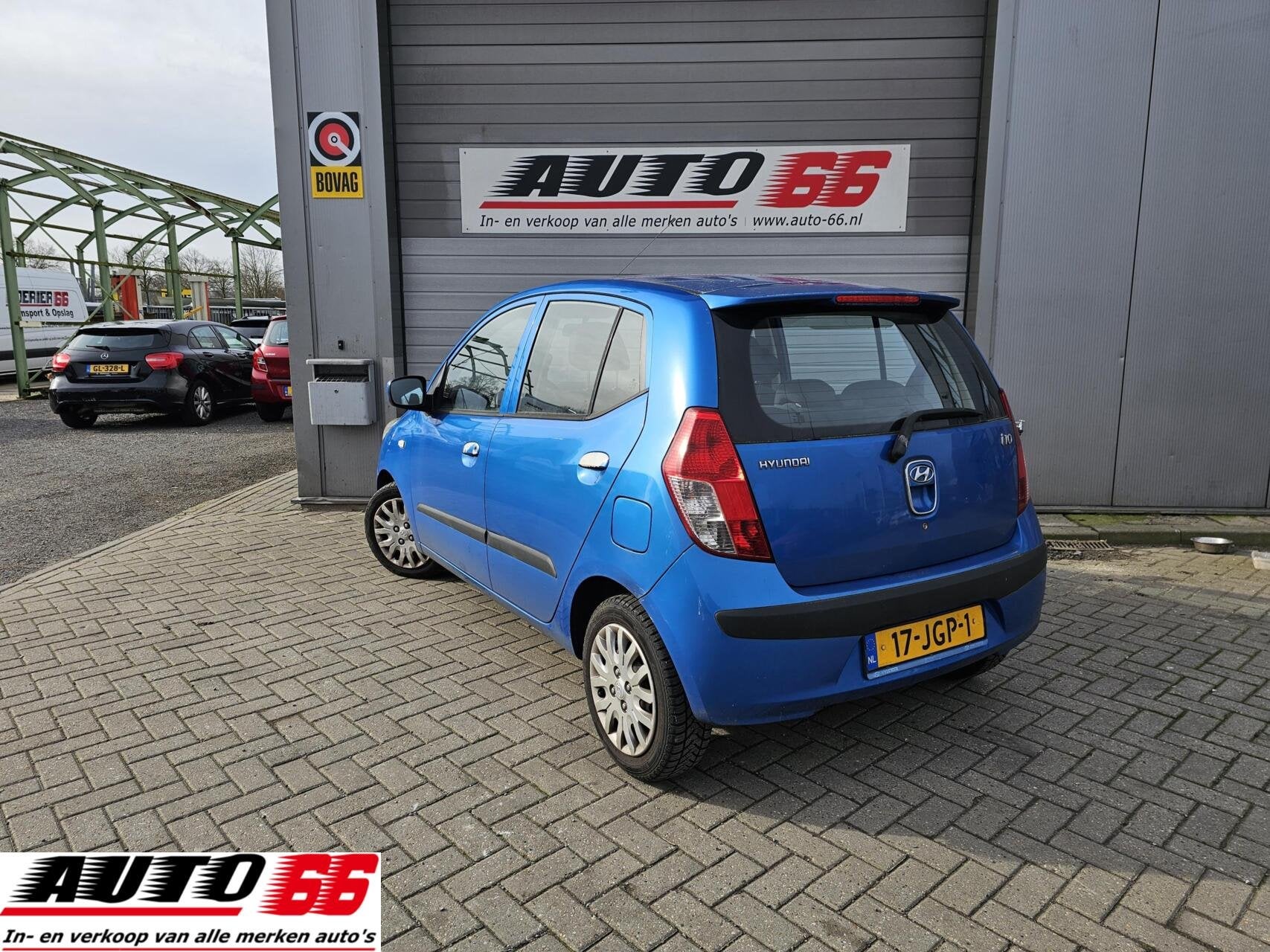 Hyundai i10 1.1 Dynamic Cool 5 drs AIRCO, Auto's, Voorwielaandrijving, Stof, Gebruikt, 4 cilinders